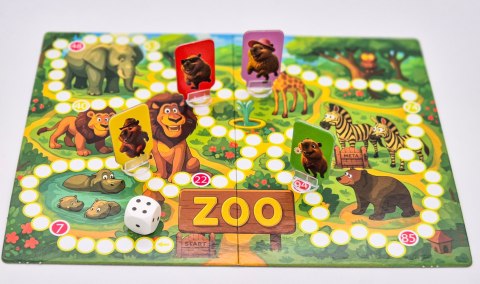 Gra planszowa Kapibary w akcji Ucieczka z zoo Alexander