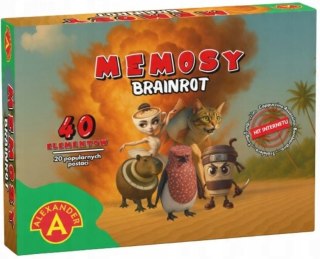 Gra planszowa Memosy Brainrot Alexander Memory Memo