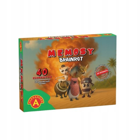 Gra planszowa Memosy Brainrot Alexander Memory Memo