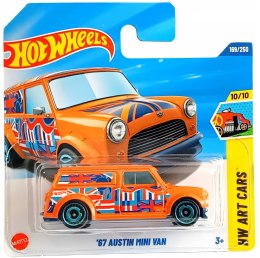 Hot Wheels '67 Austin Mini Van Pomarańczowy 2025 JBB00