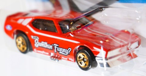Hot Wheels '71 Mustang Funny Car Czerwony 2025 JBB04