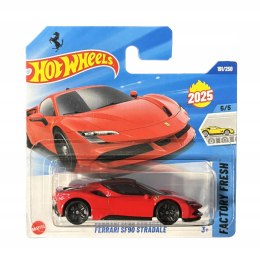Hot Wheels Ferrari SF90 Stradale Czerwony 2025 HYW34
