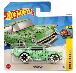 Hot Wheels HTD56 '57 Chevy HW Art Cars 6/10