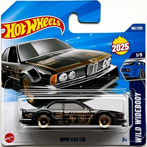Hot Wheels HYW38 BMW 635 CSi Czarny 2025