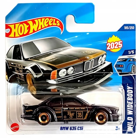 Hot Wheels HYW38 BMW 635 CSi Czarny 2025