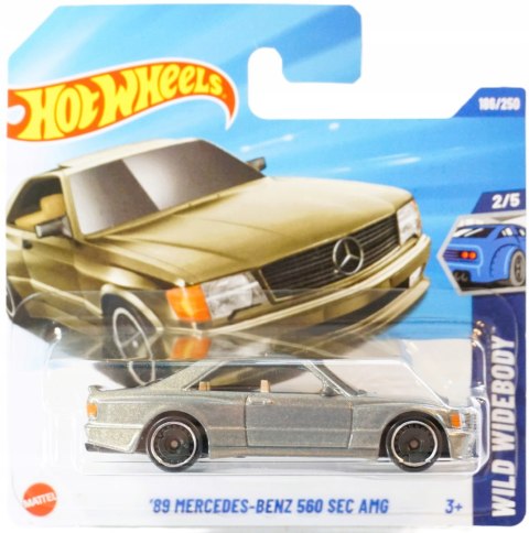 Hot Wheels JBB11 '89 Mercedes-Benz 560 SEC AMG Oliwkowy 2025