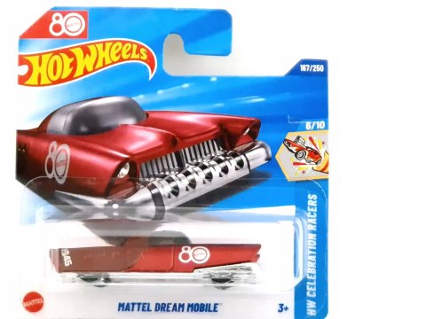 Hot Wheels Mattel Dream Mobile Czerwony 2025 HYX42