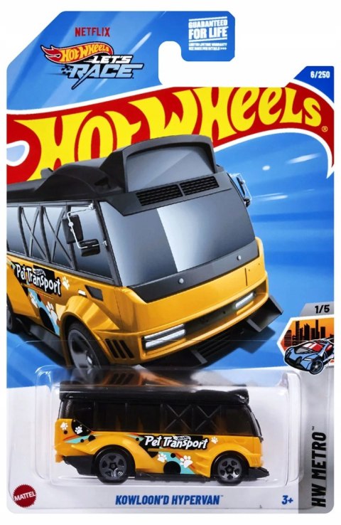 Hot Wheels Netflix Kowlon'd Hypervan HYX75