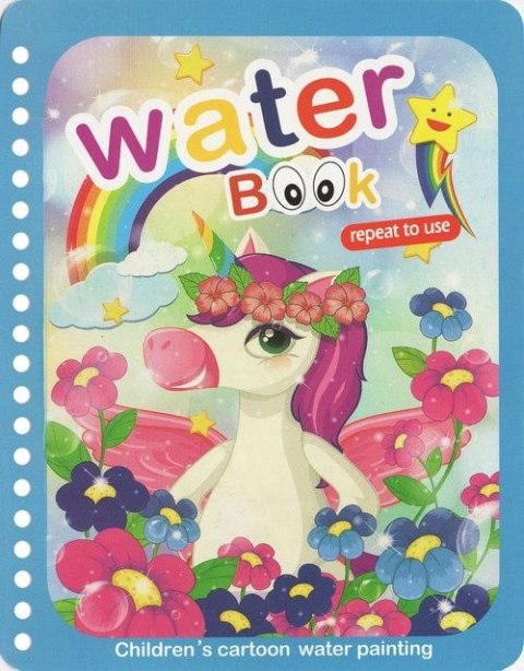 Jednorożce Kolorowanka z Pisakiem Wodnym Wodna Malowanka Skrzat