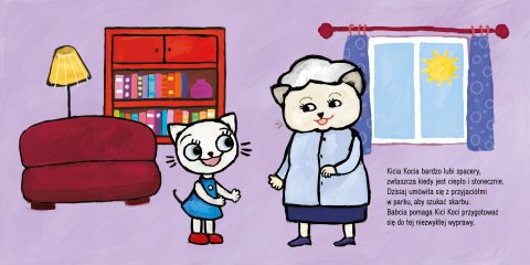 Kicia Kocia Wyprawa po skarb Anita Głowińska