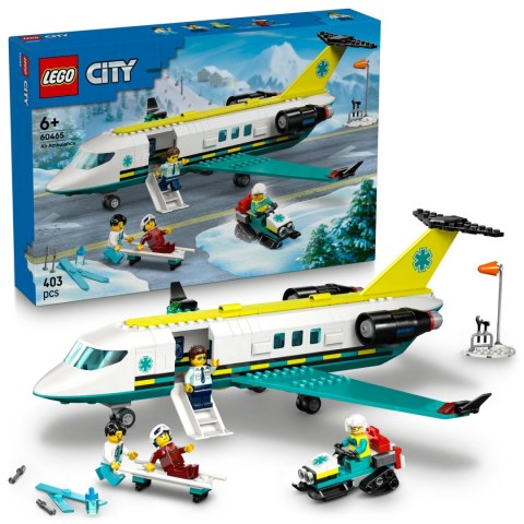 Lego City Miasto 60465 Samolot ratunkowy