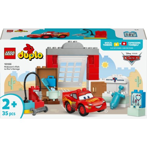 Lego Duplo Disney 10456 McQueen i wizyta w warsztacie doktora Hudsona