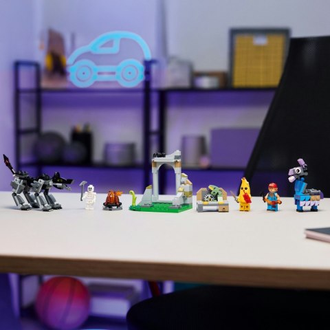 Lego Fortnite Skórek i Iskra oraz Obóz 77075