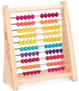 Liczydło sensoryczne z owocami Two-ty Fruity B.Toys