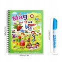 Literki i Cyferki Magiczna Kolorowanka z Pisakiem Wodnym Skrzat