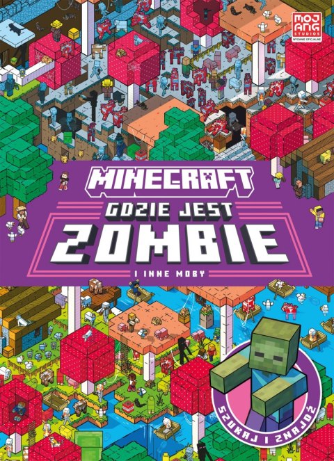Minecraft Szukaj i znajdź Gdzie jest Zombie i inne moby Harperkids