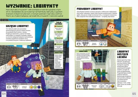 Minecraft Wyzwanie przetrwanie. W świecie przygody Mojang Harperkids