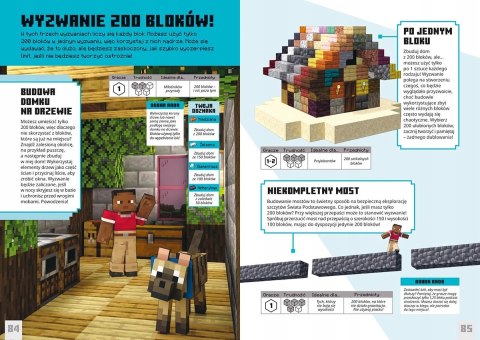 Minecraft Wyzwanie przetrwanie. W świecie przygody Mojang Harperkids