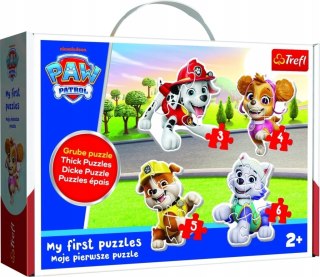 Moje Pierwsze Puzzle Psi Patrol Trefl 36136 Baby 2+ dwulatka Grube Puzzle