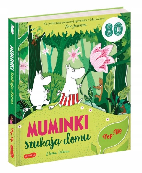 Muminki szukają domu Magiczna Książka Pop-up z Niezwykłą Opowieścią