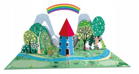 Muminki szukają domu Magiczna Książka Pop-up z Niezwykłą Opowieścią