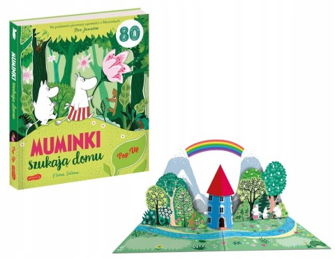 Muminki szukają domu Magiczna Książka Pop-up z Niezwykłą Opowieścią