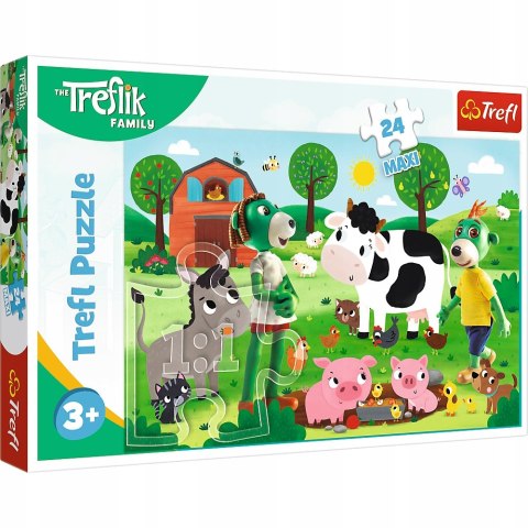 OUTLET Puzzle 24 elementów Maxi 14361 Trefliki na Wsi Trefl