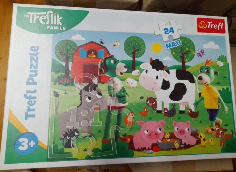 OUTLET Puzzle 24 elementów Maxi 14361 Trefliki na Wsi Trefl