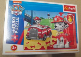 OUTLET Puzzle MiniMaxi Marshall Psi Patrol 20 elem. Trefl