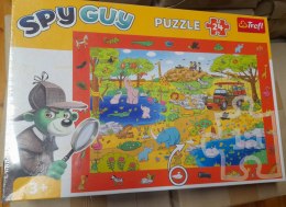 OUTLET Puzzle obserwacyjne Spy Guy 24 elementy Safari 15591 Trefl 3+