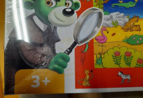 OUTLET Puzzle obserwacyjne Spy Guy 24 elementy Safari 15591 Trefl 3+