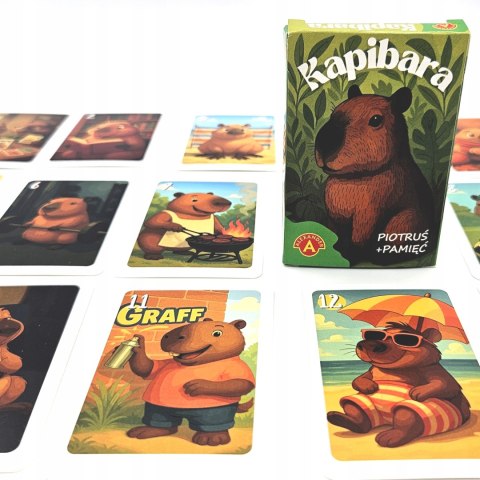 Piotruś Pamięć Kapibary Alexander Gra Karciana
