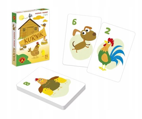 Piotruś Pamięć Kurnik Alexander Gra Karciana