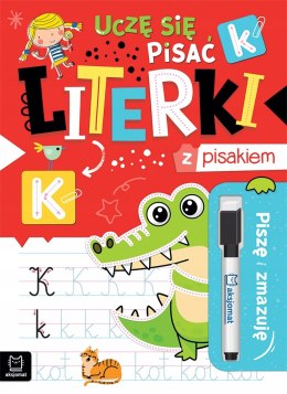 Piszę i zmazuję Uczę się pisać literki z pisakiem Aksjomat