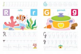 Piszę i zmazuję Uczę się pisać literki z pisakiem Aksjomat