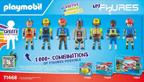 Playmobil 71468 My Figures Straż Pożarna Figurki