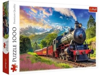 Puzzle 1000 elementów Podróż pociągiem 10929 Trefl