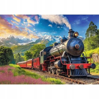 Puzzle 1000 elementów Podróż pociągiem 10929 Trefl