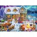 Puzzle 1000 elementów Zimowy czas 10948 Trefl Świąteczne