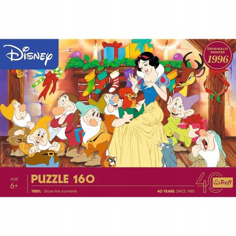Puzzle 160 elementów 40-lecie Baśniowe święta Disney 40057 Trefl