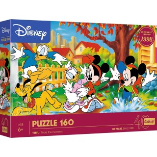 Puzzle 160 elementów 40-lecie Zabawa w kałużach 40055 Trefl