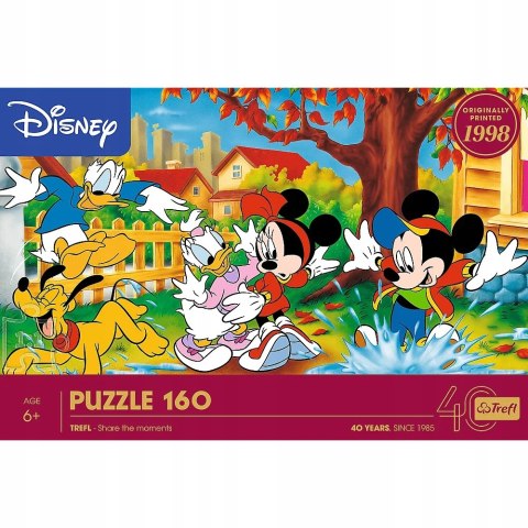 Puzzle 160 elementów 40-lecie Zabawa w kałużach 40055 Trefl