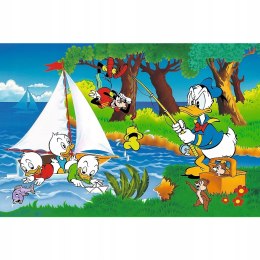 Puzzle 160 elementów 40053 Disney Przygoda nad jeziorem 40-lecie Trefl