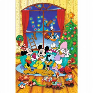 Puzzle 600 Myszka Miki i Przyjaciele Święta 37602 Disney 40-lecie Trefl