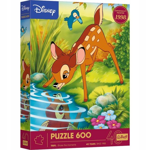 Puzzle 600 elementów 40-lecie Bambi 37600 Trefl