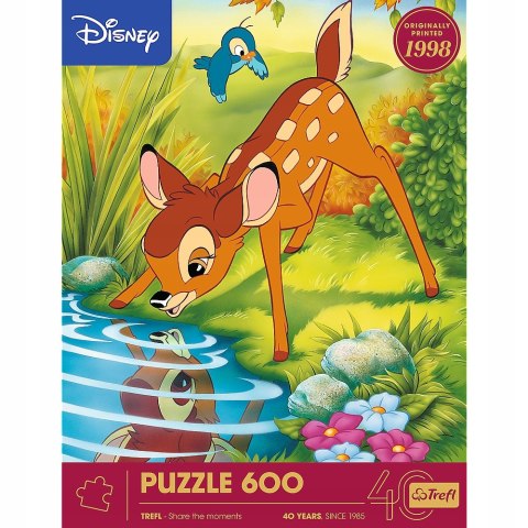 Puzzle 600 elementów 40-lecie Bambi 37600 Trefl