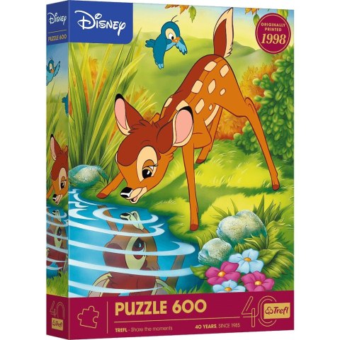 Puzzle 600 elementów 40-lecie Bambi 37600 Trefl