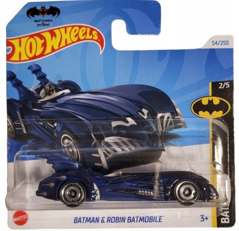 Samochód Mattel Hot Wheels Batman & Robin Batmobile HTD51