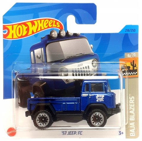 Samochodzik Hot Wheels HKG72 '57 Jeep FC Baja Blazers 2023
