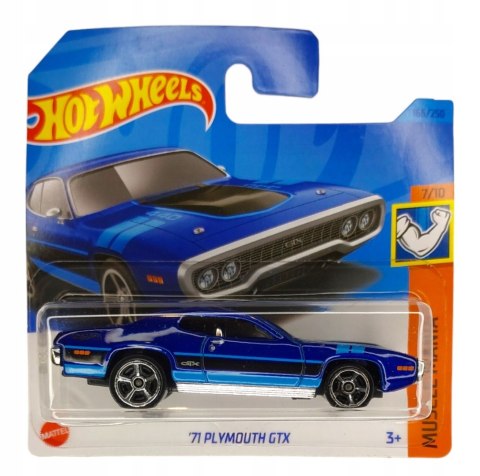 Samochodzik Hot Wheels HKK91 '71 Plymouth GTX Muscle Mania 2023